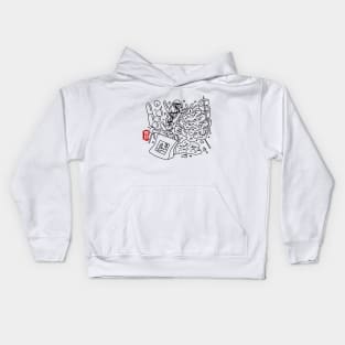 fried street food Kids Hoodie